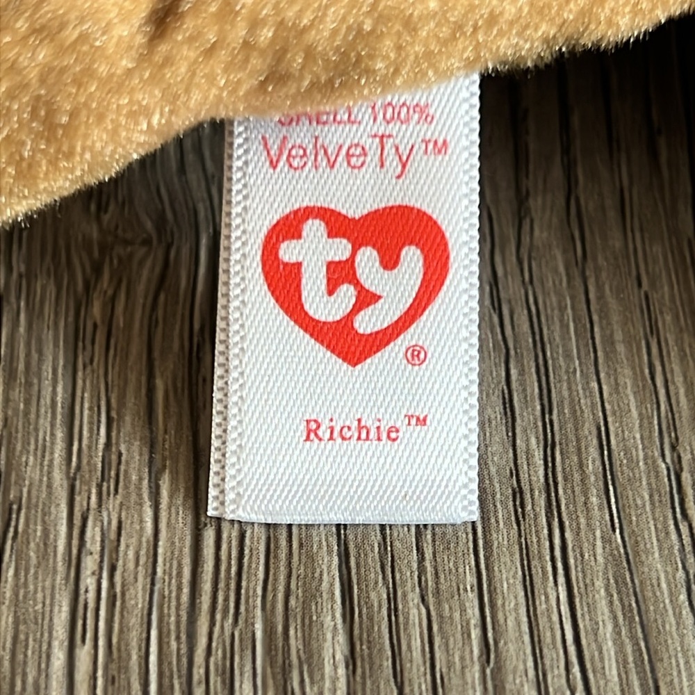TY VelveTy Richie beaver plush 2017 TY INC.
Beanie plushie. - Picture 7 of 10